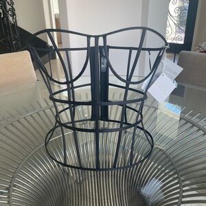 La Perla Black Silk Corset